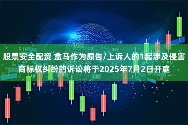 股票安全配资 盒马作为原告/上诉人的1起涉及侵害商标权纠纷的诉讼将于2025年7月2日开庭
